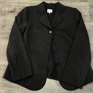 Armani Collezioni pinstriped blazer
